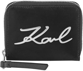 Karl Lagerfeld K/Signature Soft Sm Zip Wlt (221W3211) black