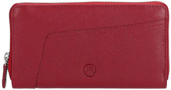 Kenorada Euphrat Long Zip Wallet red