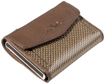 Tony Perotti Furbo Titanium RFID Cardholder (TQ/CC/3700) taupe
