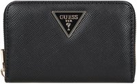 GUESS Laurel SLG Medium Zip Around Wallet Damen Geldb&ouml;rse black - Schwarz