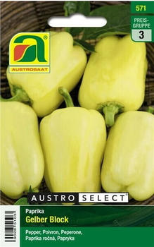 AustroSaat Paprika gelber Block (1 Packung)
