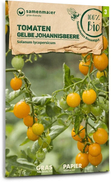 Samen Maier Bio Tomaten gelbe Johannisbeere (1 Packung)
