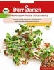 Dürr Samen BIO Keimsprossen Ruca-Salatrauke Inhalt 75 g | Sprossen sind Eiweiß