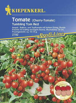 Kiepenkerl Cherry-Tomate Tumbling Tom Red Inhalt reicht für 12 Korn (0693108764)