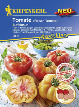 Kiepenkerl Fleisch-Tomate Buffalosun F1 Inhalt reicht für 7 Korn (0693108770)