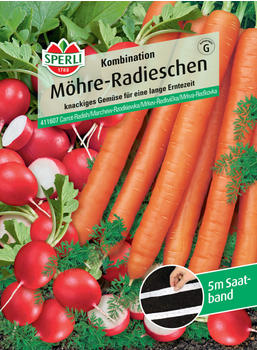 Sperli Möhre-Radieschen Kombination Saatband (0693109754)