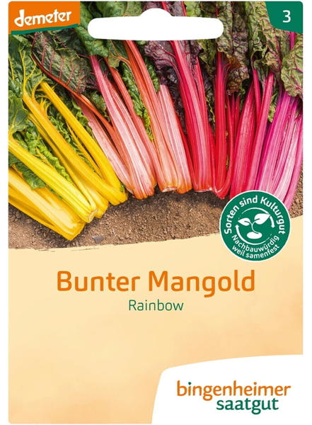 Bingenheimer Saatgut Saatgut Mangold-Mischung Rainbow (1 Packung)
