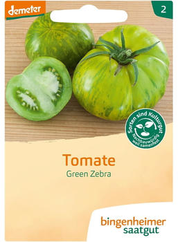 Bingenheimer Saatgut Saatgut Fleisch-Tomate g)reen Zebra (1 Packung)