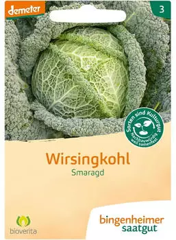 Bingenheimer Saatgut Saatgut Kohl, Wirsing Smaragd (1 Packung)