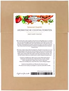 Magic Garden Seeds Aromatische Cocktailtomaten Samenset, 4 Kirschtomatensorten (ST00144)
