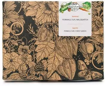 Magic Garden Seeds Permakultur Samen-Geschenkset 8 Nutzpflanzen Waldgarten (A-ST00126)
