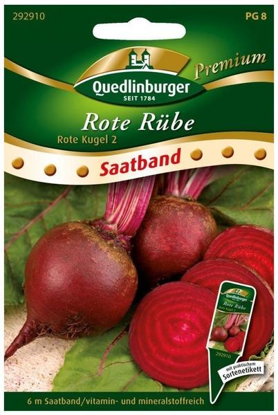 Quedlinburger Saatgut Rote Beete Saatband