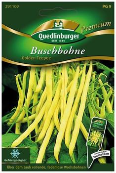 Quedlinburger Saatgut Buschbohne Golden Teepee