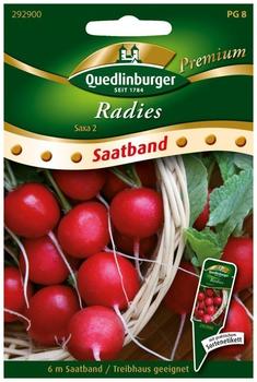 Quedlinburger Saatgut Radies Saxa 2 (Saatband)