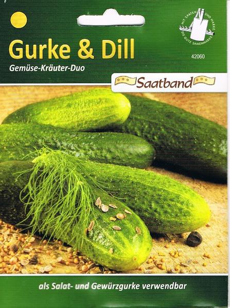 Chrestensen Gemüse-Kräuter Duo Gurke & Dill (Saatband)