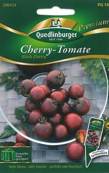 Quedlinburger Saatgut Kirschtomaten Black Cherry