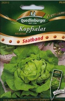 Quedlinburger Saatgut Kopfsalat Attraktion (Saatband)