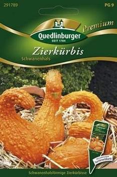 Quedlinburger Saatgut Zierkürbis Schwanenhals