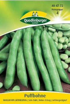 Quedlinburger Saatgut Puffbohne Hangdown Grünkernig