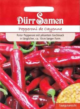 Dürr-Sa­men Pepperoni de Cayenne