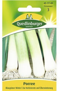 Quedlinburger Saatgut Porree Blaugrüner Winter (457749)