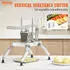 VEVOR Kommerzieller Gemüseschneider 3/8 & 3/16 Zoll, Edelstahl & Aluminiumlegierung, manuell