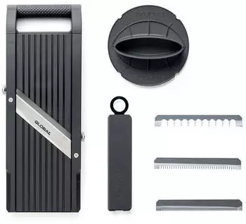 Global Mandoline GSL-95 Gem&uuml;sehobel 95mm mit Julienne-Klingen (GSL-95/BC)