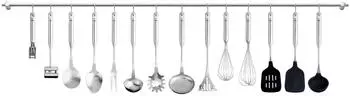 Fissler Knoblauchpresse Essential 20 cm Edelstahl Silber