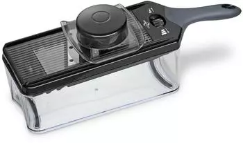 K&uuml;chenprofi Gem&uuml;sehobel Vario in schwarz