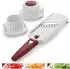 Börner Multi Dicer Julienne-Gemüseschneider, weiß-rot, BPA-frei