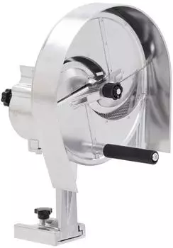 vidaXL Manueller Gem&uuml;seschneider, Aluminium, silbern (50957)
