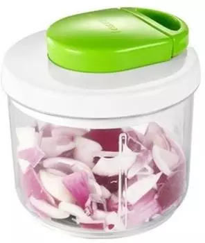 Tescoma HANDY Zerkleinerer mit Zugschnur, grün/transparent (643874)