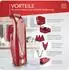 Börner Gemüsehobel V5 Starter Set, Edelstahl V-Klinge, rot