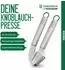 Fackelmann Knoblauchpresse München, Edelstahl, spülmaschinengeeignet