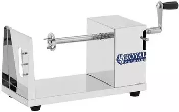 Royal Catering Twister Chips Spiralschneider manuell, Edelstahl
