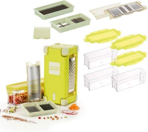 Genius Nicer Dicer Magic Cube Gourmet XL-Set 19 tlg.