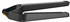 Fiskars Knoblauchpresse mit ausklappbarem Gittereinsatz und Schaber, Länge: 16 cm, Kunststoff/Metall, Functional Form, Schwarz, 1028361