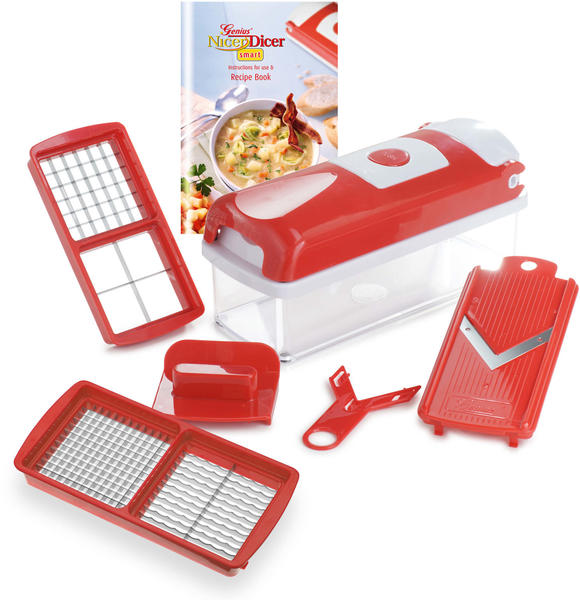 Genius Nicer Dicer Smart 6 tlg. rot