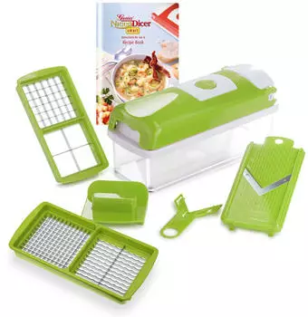 Genius Nicer Dicer Smart 6 tlg. gr&uuml;n