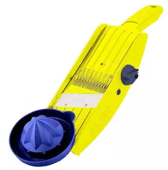 TNS 3000 Gem&uuml;sehobel gelb/blau