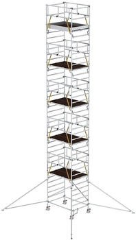 Munk Rollgerüst SG 1,35 x 1,80 m mit Ausleger & Doppel-Plattform 12350 (167039)