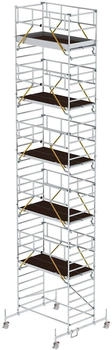 Munk Rollgerüst SG 1,35 x 2,45 m mit Fahrbalken & Doppel-Plattform 12540 (174037)