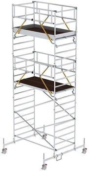 Munk Rollgerüst SG 1,35 x 2,45 m mit Fahrbalken & Doppel-Plattform 7780 (174537)