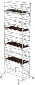 Munk Rollgerüst SG 1,35 x 3,0 m mit Fahrbalken und Doppel-Plattform 10580 (175837)