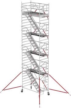 Altrex Treppengerüst RS Tower 53-S Aluminium mit Holz-Plattform 1,35x2,45m Arbeitshöhe 10,20m (T530043)