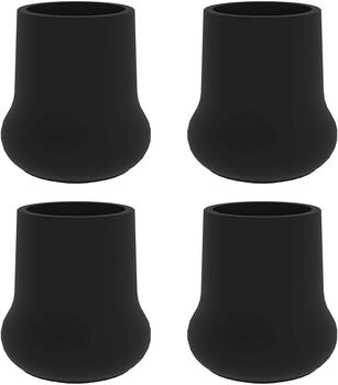 Munk Außenschuh für Aluminium-Arbeitspodest starr ø 30 mm schwarz (019250)