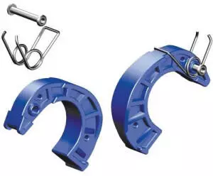 Layher Fahrger&uuml;st Finger 42mm Paar blau (6491416)