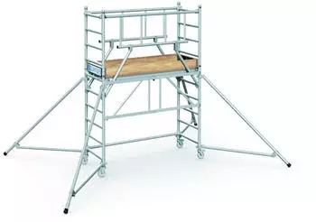 Zarges PaxTower S-PLUS 1T Klappger&uuml;st Arbeitsh&ouml;he 3,55m (53522)