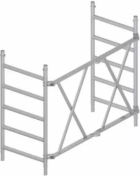 Zarges Klapprahmeneinheit Z600 1,5x0,75m 5 Sprossen (42947)