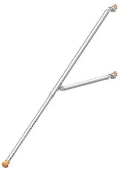 Layher SoloTower Ger&uuml;stst&uuml;tze teleskopierbar, Aluminium, 1,2&ndash;2,1m (1248000)